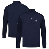 Buffalo Sabres Levelwear Aztec Insignia Core Quarter-Zip Pullover Top - Navy | US 202038743