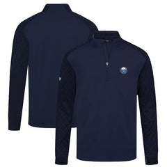 Buffalo Sabres Levelwear Aztec Insignia Core Quarter-Zip Pullover Top - Navy | US 202038743