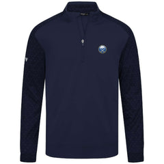 Buffalo Sabres Levelwear Aztec Insignia Core Quarter-Zip Pullover Top - Navy | US 202038743