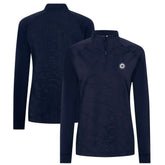 Winnipeg Jets Levelwear Women's Amethyst Insignia Core Quarter-Zip Jacket - Navy | US 202038768