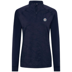 Winnipeg Jets Levelwear Women's Amethyst Insignia Core Quarter-Zip Jacket - Navy | US 202038768