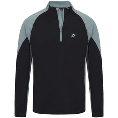 Dallas Stars Levelwear Cadet Insignia Core Quarter-Zip Pullover Top - Black | US 202038826