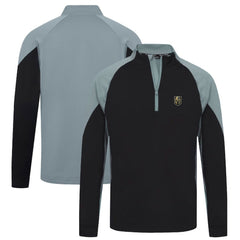 Vegas Golden Knights Levelwear Cadet Insignia Core Quarter-Zip Pullover Top - Black | US 202038830