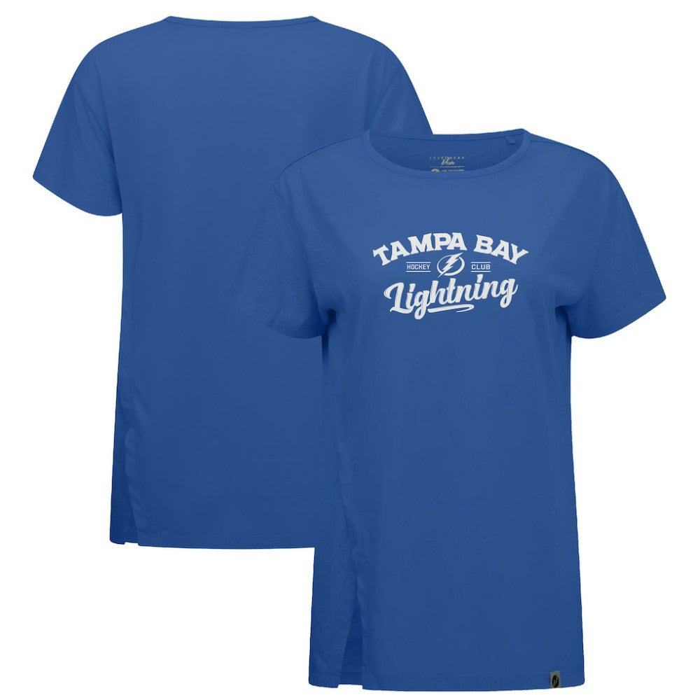 Tampa Bay Lightning Levelwear Women's Influx Ice Wall T-Shirt - Blue | US 202038884