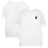 Vegas Golden Knights Levelwear Women's Tulip Primary Logo T-Shirt - White | US 202038966