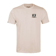 Anaheim Ducks Levelwear Richmond Stained Glass T-Shirt - Khaki | US 202038984