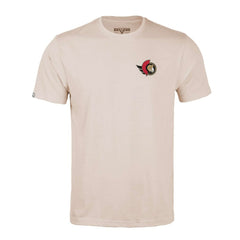 Ottawa Senators Levelwear Richmond Stained Glass T-Shirt - Khaki | US 202038986