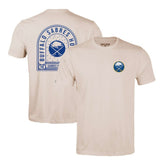 Buffalo Sabres Levelwear Richmond Stained Glass T-Shirt - Khaki | US 202038991