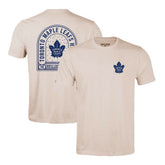 Toronto Maple Leafs Levelwear Richmond Stained Glass T-Shirt - Khaki | US 202038992