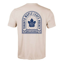 Toronto Maple Leafs Levelwear Richmond Stained Glass T-Shirt - Khaki | US 202038992