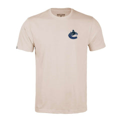 Vancouver Canucks Levelwear Richmond Stained Glass T-Shirt - Khaki | US 202038994