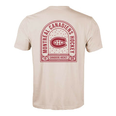 Montreal Canadiens Levelwear Richmond Stained Glass T-Shirt - Khaki | US 202038996