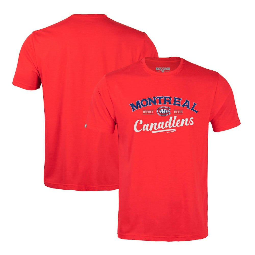 Montreal Canadiens Levelwear Richmond Ice Wall T-Shirt - Red | US 202039007