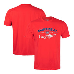 Montreal Canadiens Levelwear Richmond Ice Wall T-Shirt - Red | US 202039007