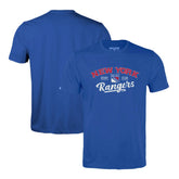 New York Rangers Levelwear Richmond Ice Wall T-Shirt - Blue | US 202039020
