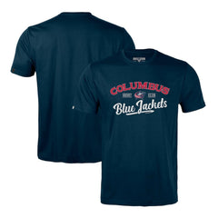 Columbus Blue Jackets Levelwear Richmond Ice Wall T-Shirt - Navy | US 202039029