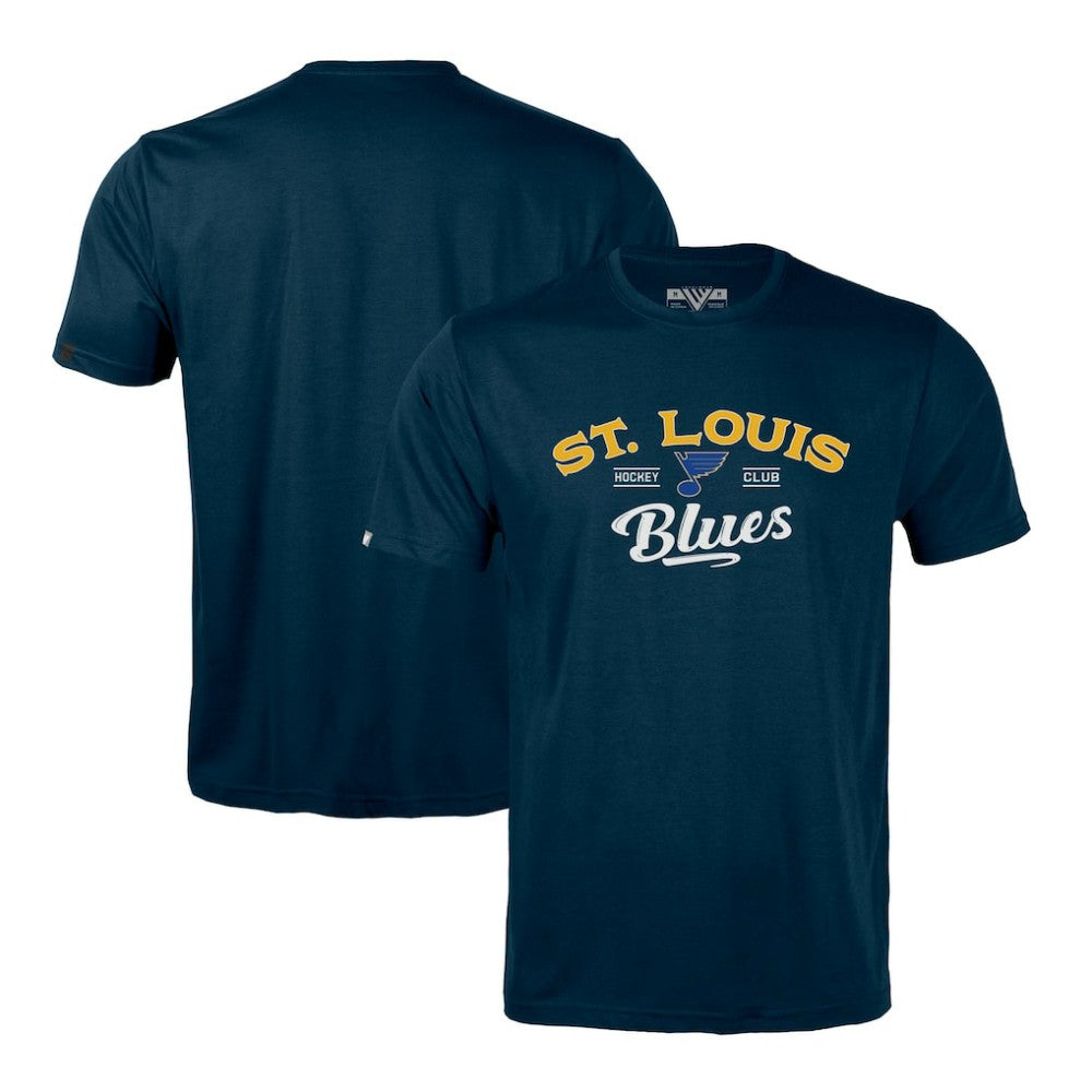 St. Louis Blues Levelwear Richmond Ice Wall T-Shirt - Navy | US 202039042