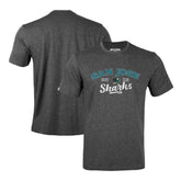 San Jose Sharks Levelwear Richmond Ice Wall T-Shirt - Gray | US 202039051