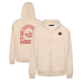 Ottawa Senators Levelwear Uphill Stained Glass Full-Zip Hoodie Jacket - Khaki | US 202039340