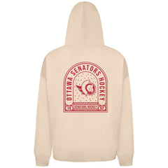 Ottawa Senators Levelwear Uphill Stained Glass Full-Zip Hoodie Jacket - Khaki | US 202039340
