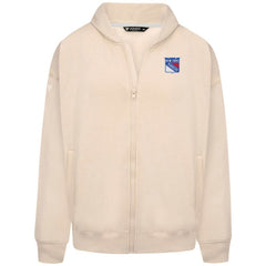 New York Rangers Levelwear Uphill Stained Glass Full-Zip Hoodie Jacket - Khaki | US 202039350