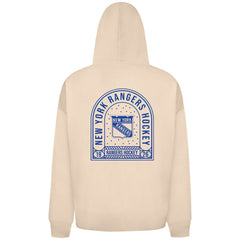 New York Rangers Levelwear Uphill Stained Glass Full-Zip Hoodie Jacket - Khaki | US 202039350