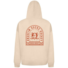 Anaheim Ducks Levelwear Uphill Stained Glass Full-Zip Hoodie Jacket - Khaki | US 202039352