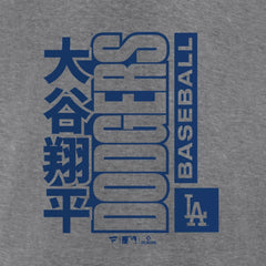 Shohei Ohtani Los Angeles Dodgers Tri-Blend T-Shirt - Heather Gray T-shirts