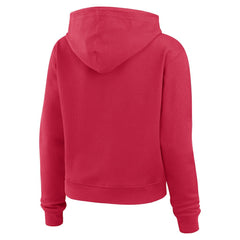 Arizona Cardinals WEAR by Erin Andrews Women's Plus Size Waffle Hoodie Pullover Top - Cardinal Hoodies