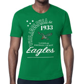 Philadelphia Eagles Starter Arch City Retro Logo T-Shirt - Kelly Green T-shirts