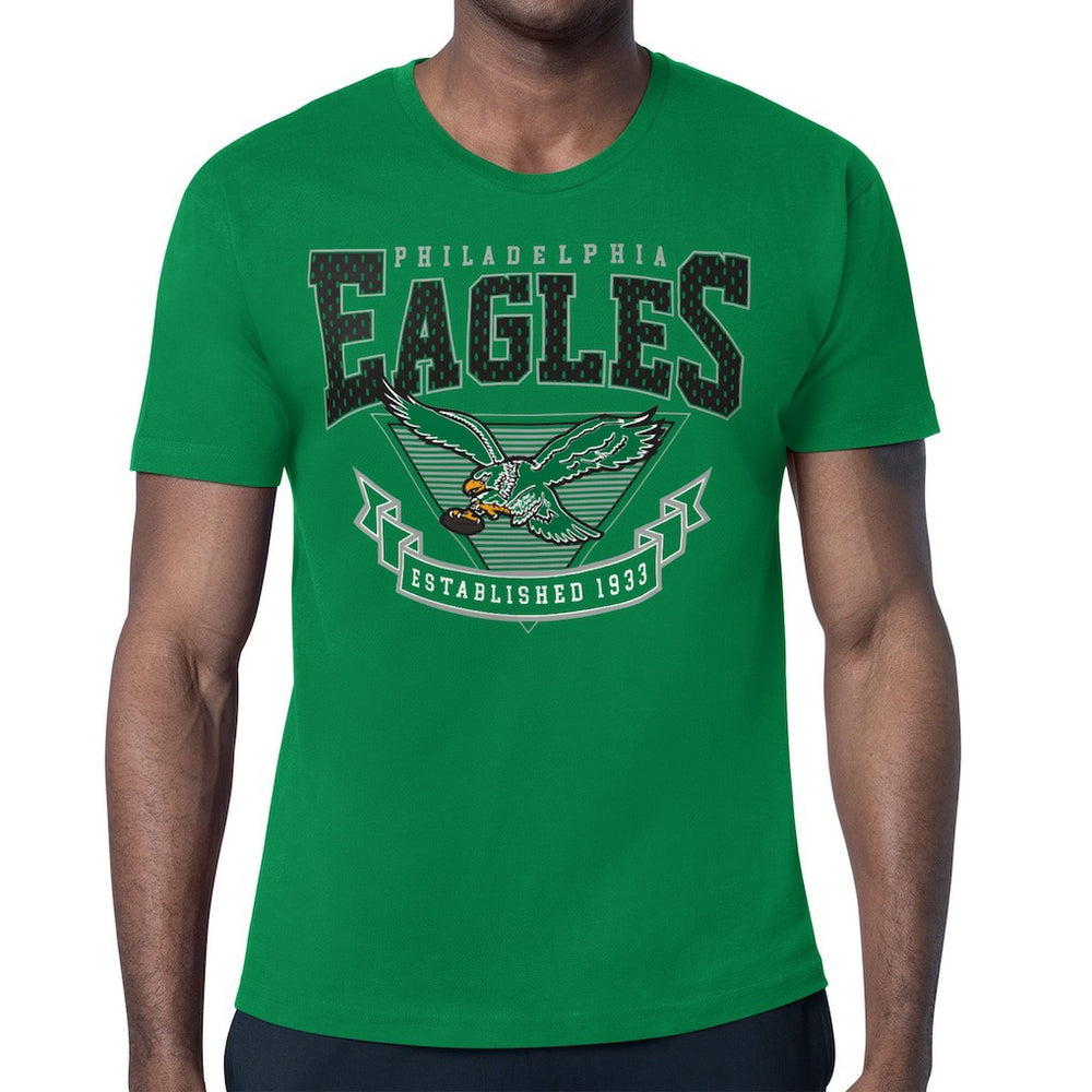 Philadelphia Eagles Starter ‘80s Inspired Retro Logo T-Shirt - Kelly Green T-shirts