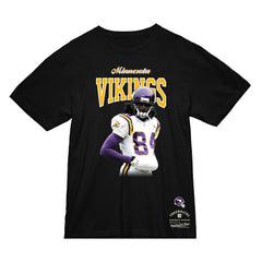 Randy Moss Minnesota Vikings Sideline Retired Player T-Shirt - Black T-shirts