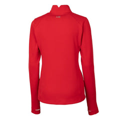 Buffalo Bills Cutter & Buck Women's Traverse Stretch Quarter-Zip Pullover Top - Red Pullover