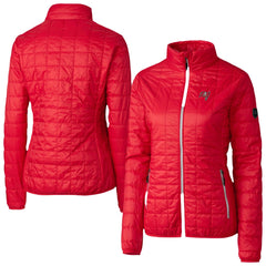 Tampa Bay Buccaneers Cutter & Buck Women's Rainier PrimaLoft Eco Insulated Full-Zip Puffer Jacket - Red Jackets