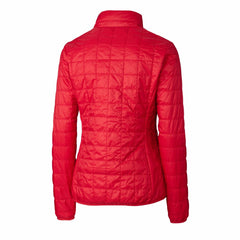 Tampa Bay Buccaneers Cutter & Buck Women's Rainier PrimaLoft Eco Insulated Full-Zip Puffer Jacket - Red Jackets