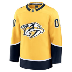 Nashville Predators Fanatics Home Premium Custom Jersey - Gold | US 202055711