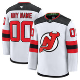 New Jersey Devils Fanatics Away Premium Custom Jersey - White | US 202055712