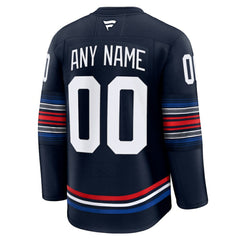 New York Rangers Fanatics Alternate Premium Custom Jersey - Navy | US 202055719