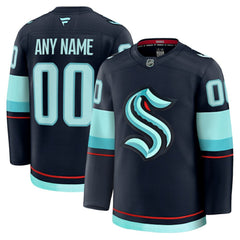 Seattle Kraken Fanatics Home Premium Custom Jersey - Deep Sea Blue | US 202055732
