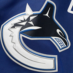 Vancouver Canucks Fanatics Home Premium Custom Jersey - Blue | US 202055733