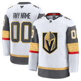 Vegas Golden Knights Fanatics Away Premium Custom Jersey - White | US 202055735