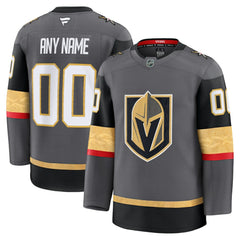 Vegas Golden Knights Fanatics Alternate Premium Custom Jersey - Gray | US 202055737