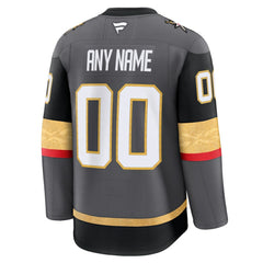 Vegas Golden Knights Fanatics Alternate Premium Custom Jersey - Gray | US 202055737