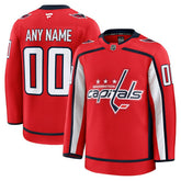 Washington Capitals Fanatics Home Premium Custom Jersey - Red | US 202055739
