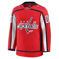 Washington Capitals Fanatics Home Premium Custom Jersey - Red | US 202055739
