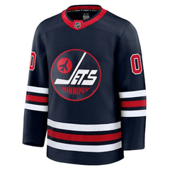 Winnipeg Jets Fanatics Alternate Premium Custom Jersey - Navy | US 202055742