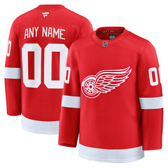 Detroit Red Wings Fanatics Home Premium Custom Jersey - Red | US 202055765