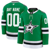 Dallas Stars Fanatics Home Premium Custom Jersey - Kelly Green | US 202055768