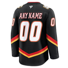 Calgary Flames Fanatics Alternate Premium Custom Jersey - Black | US 202055775