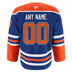 Edmonton Oilers Fanatics Home Authentic Pro Custom Jersey - Royal | US 202056754